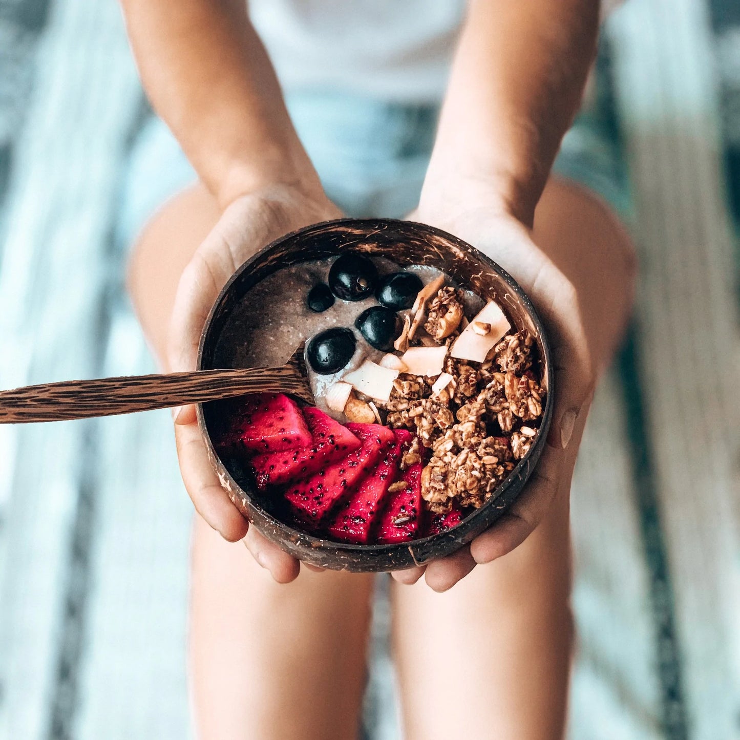 סט כפות קוקוס